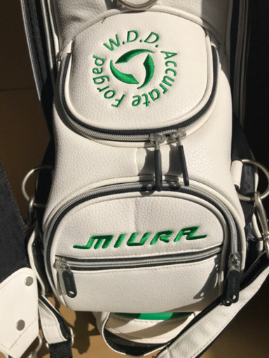 US三浦技研 × マッケンジー キャディバッグ 極美品】三浦技研 キャディバッグ US miura 限定 キャディバッグ