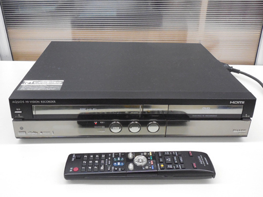 HDD DVD ビデオ 一体型レコーダー ダビングOK コンバチ シャープ DV
