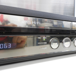 HDD DVD ビデオ 一体型レコーダー ダビングOK コンバチ シャープ DV-ACV52 2008年製 リモコン付き 250GB ペイペイ対応 札幌市西区西野