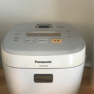 Panasonic 炊飯器5合炊き　SR-SW104