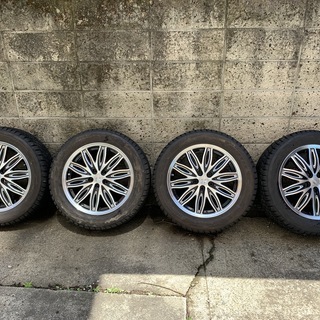 WORK RUSTTERE RT1 LV 18×7J +48 PCD114.3 ブリジストンタイヤ付き 4本