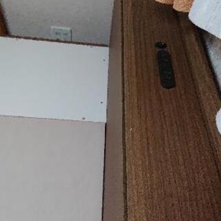 お取引中☆ニトリ☆クイーンサイズベッド♪引出し2杯つき