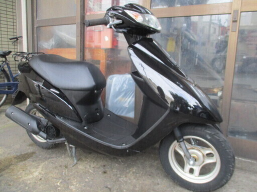 ホンダ　４サイクル　DIO　エンジン機関絶好調　各所点検整備済み車両です！人気の黒！