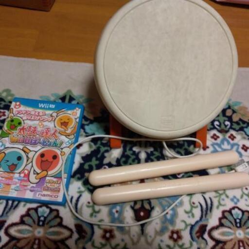 Wii U太鼓の達人セット Sukyo 一宮のテレビゲーム Wii の中古あげます 譲ります ジモティーで不用品の処分