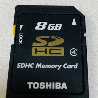 東芝 SDHCカード 8GB Class4 日本製 