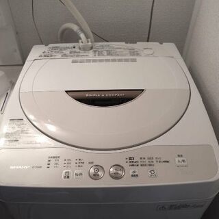 値下げ シャープ SHARP 洗濯機 ES-GE45P 4.5k...