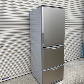 SHARPシャープ両開き2015年製SJ-WA35A-N ☆SJ-WA35A-N シャープ SHARP 冷蔵庫 2015年製