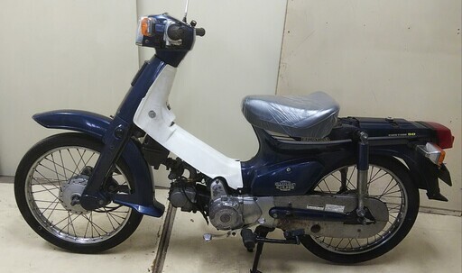 売約】スーパーカブ カスタム 50cc セル付 4速 ウーバーイーツ