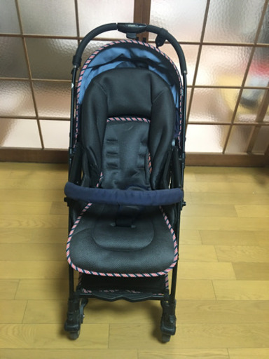 値下げ交渉welcome⭐︎pigeon ベビーカー　Runfee（ランフィ）　トラッドネイビー