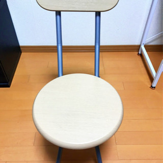 【ニトリ】折りたたみ式 丸椅子
