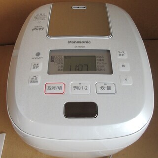 ☆パナソニック Panasonic SR-PB109 可変圧力IHジャー炊飯器 5.5合 1.0L炊き◆2020年製・使用歴一回・メーカー保証付き・おどり炊き