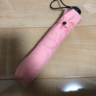 ピンク色　新品　折りたたみ傘
