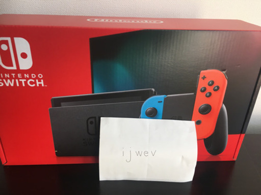 『新品、未開封』任天堂スイッチ本体