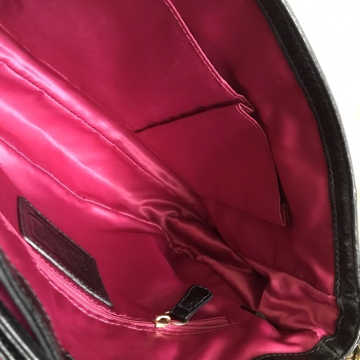 希少　コーチ　オールドコーチ　ショルダーバッグ　レザー　ブラック　チャーム ビンテージ○オールドコーチレザーショルダーバッグ黒○240522i8-bag