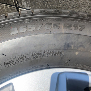 プラド　タイヤホイール走行500キロ