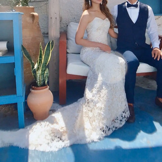 ウエディングドレス　二次会ドレス