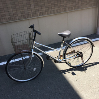 ☆商談中☆ 前輪パンク 自転車 26インチ