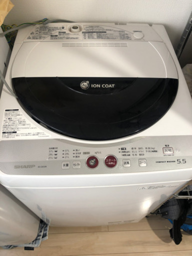 SHARP 全自動洗濯機