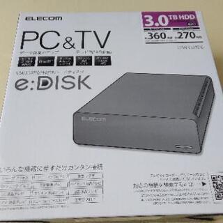 PC&TV 3TB HDDの画像
