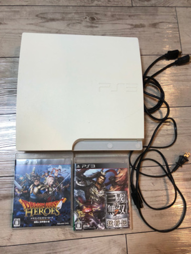 PS3本体とゲーム2本