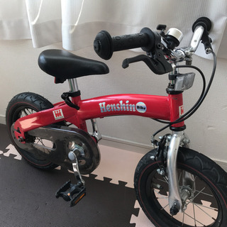 Henshin Bike へんしんバイク　赤　12インチ