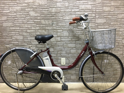 東京23区配達無料　ヤマハ　パス　4Ah リチウム 電動自転車 中古 ■24インチ ■