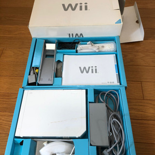 Wii本体（中古品)とスポーツ系のWii ソフト2本