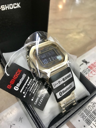 未使用！G-SHOCK フルメタルゴールド GMW-B5000GD-9JF | namptsport.com