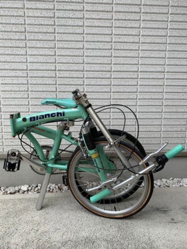 中古品】Bianchi ビアンキ折りたたみ自転車 MILANO-CD 20インチ3段
