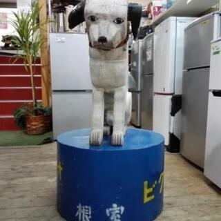 JG00480 ビクター犬 置物 台座付き レトロ victor.