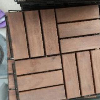 その他 イケア、ベランダ、庭用木製組み立てタイル