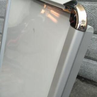 ポスターパネルスタンド A1 両面 シルバー H1200mm グリップ式A型看板