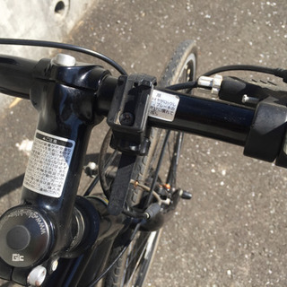 フェラーリ クロスバイク　黒 自転車 28インチ Ferrari ギア7段 福岡市