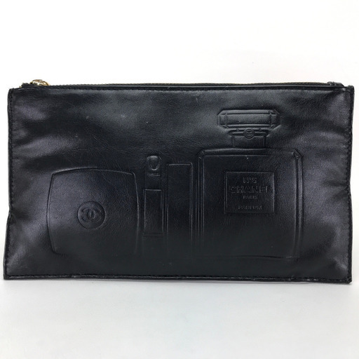 非売品 顧客限定　　CHANEL シャネル メイクポーチ　化粧ポーチ　コスメポーチ 2017年　ブラック