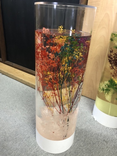 ジャンボハーバリウム(展示品)赤色