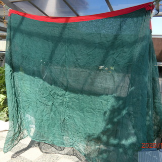 昭和時代の蚊帳2人用