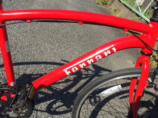 お話中 フェラーリ クロスバイク 赤 28インチ 自転車 Ferrari お話中 フェラーリ クロスバイク 赤 28インチ 自転車 Ferrari