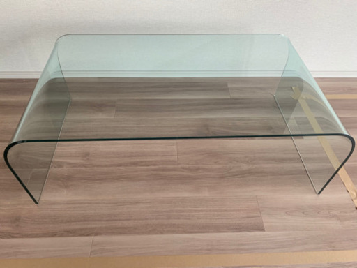 大塚家具 ピッコロ イタリア製 ガラス センターテーブル