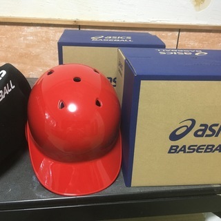 【新品】asics 野球 バッティングヘルメット