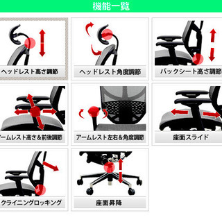 【特別価格】エルゴヒューマン ハイタイプ　 ハイバック