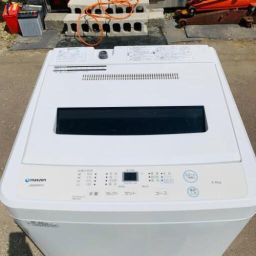6キロ洗濯機◆ホワイト◆2019年製◆保証付き◆配送設置無料!!