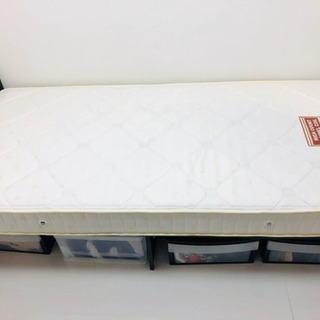 IKEAシングルベッド、マットレスセット