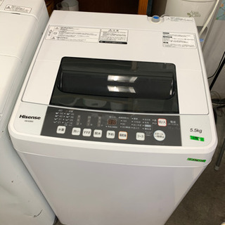 洗濯機　HISENSE HW-E5502 5.5kg 2019年製
