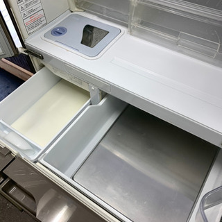 冷凍冷蔵庫 6ドア 三菱 MR-E60P-T1 601L 2009年製
