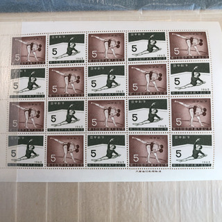 値下げ　古い切手　1963年