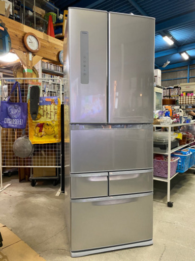大型501L！6ドア！配送可 東芝ノンフロン冷凍冷蔵庫 GR-M50FP 2017年製