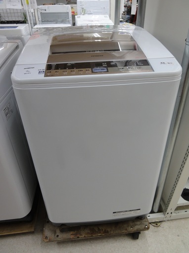 HITACHI/日立 9.0kg 洗濯機 BW-9TV 2015年製 【ユーズドユーズ名古屋天白店】