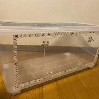 お値下げ 自作ケージ 前面扉アクリル板2mm使用 のんねんのん 青森のその他の中古あげます 譲ります ジモティーで不用品の処分