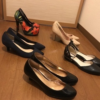 パンプス サイズS 黄色追加しました