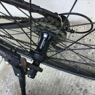 値下げしました❗️¥26000→¥20000クロスバイク　女性にオススメです！　Sugimura プログレッシブ　FRD200 とイタリアの空気入れのセット